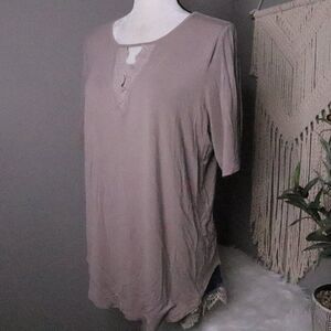 Daytrip | Short‎ Sleeve Knit Top XL